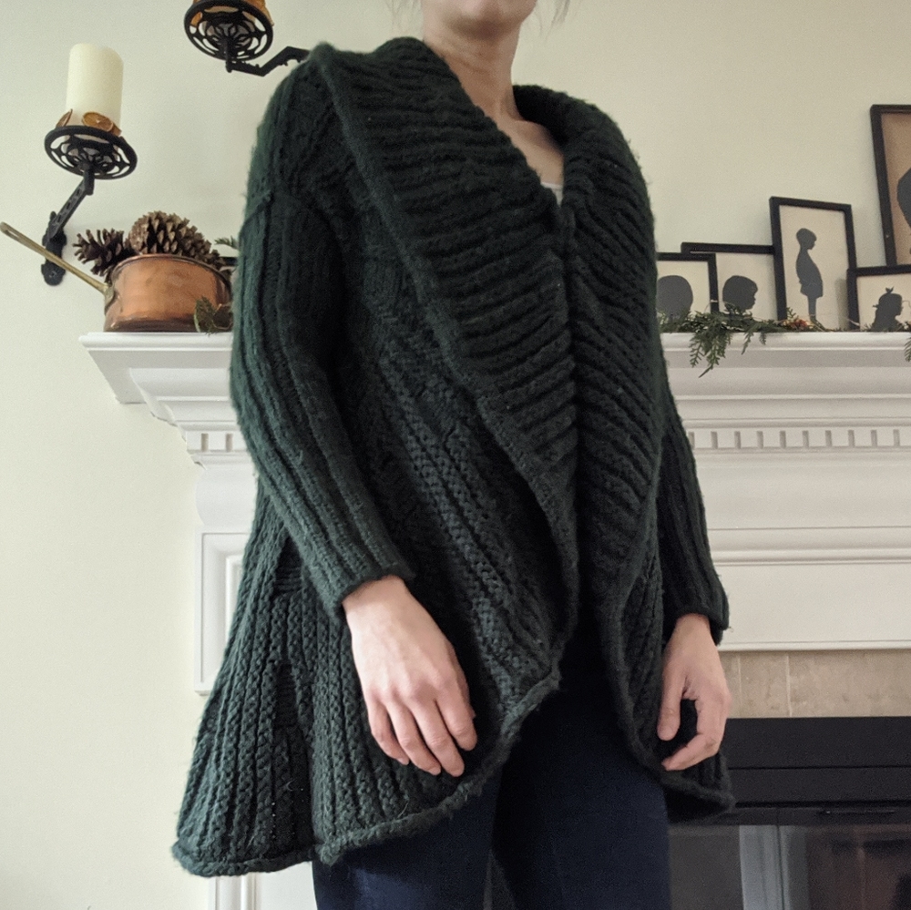 Anthropologie cocoon fit cardigan